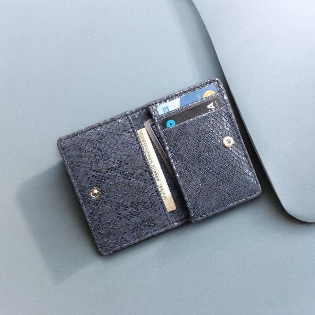 Shimmer Bi-Fold Card Wallet