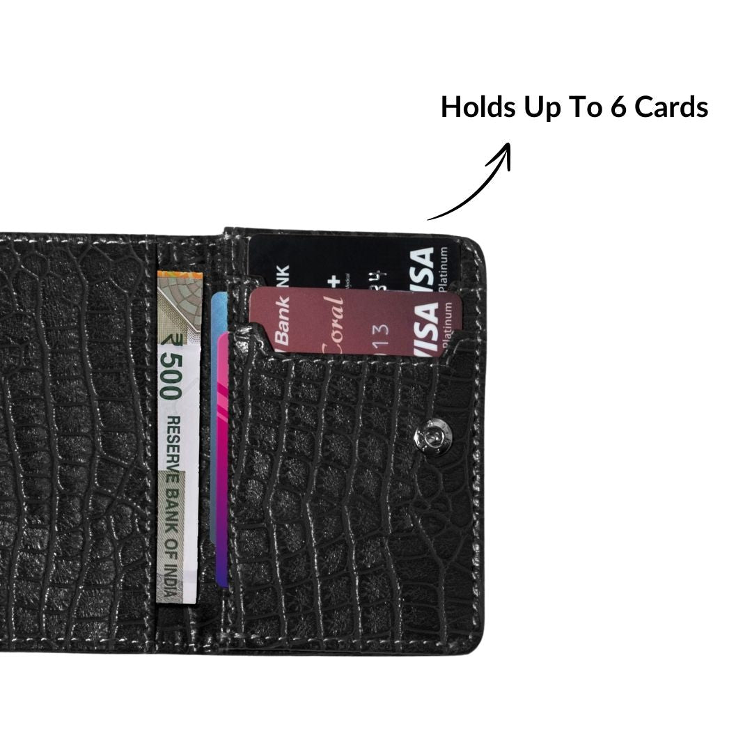 Ritzy Bi-Fold Card Wallet