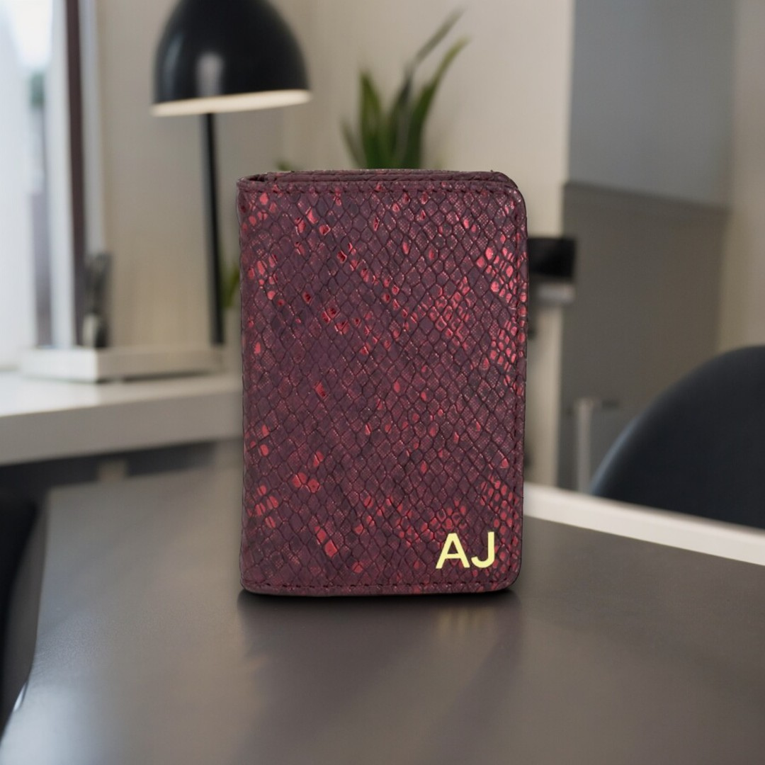 Shimmer Bi-Fold Card Wallet
