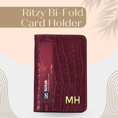 Ritzy Bi-Fold Card Wallet