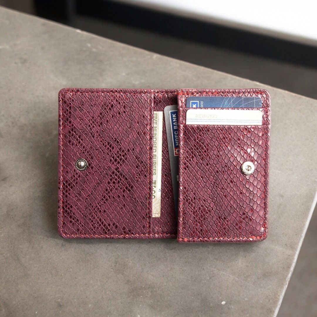 Shimmer Bi-Fold Card Wallet