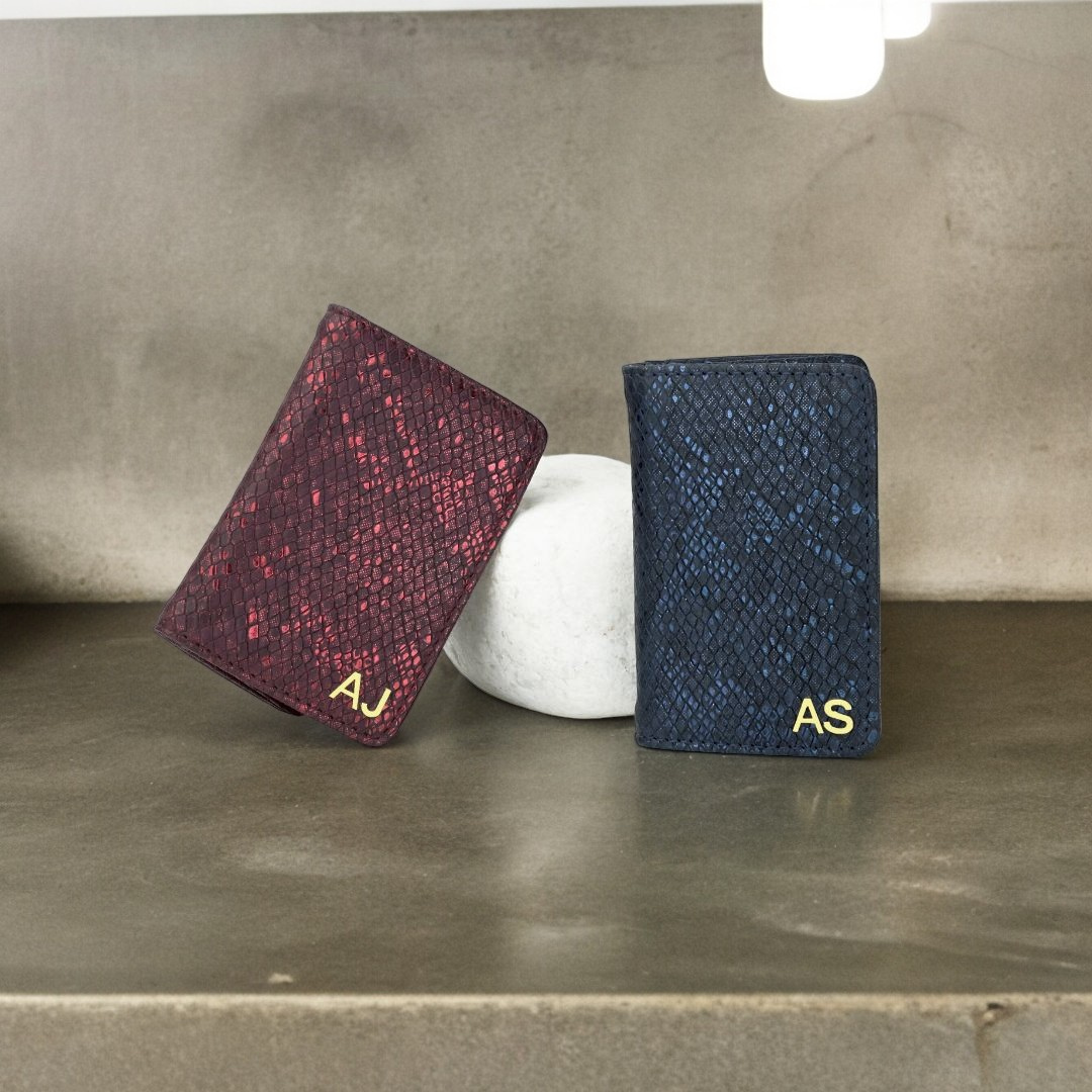 Shimmer Bi-Fold Card Wallet