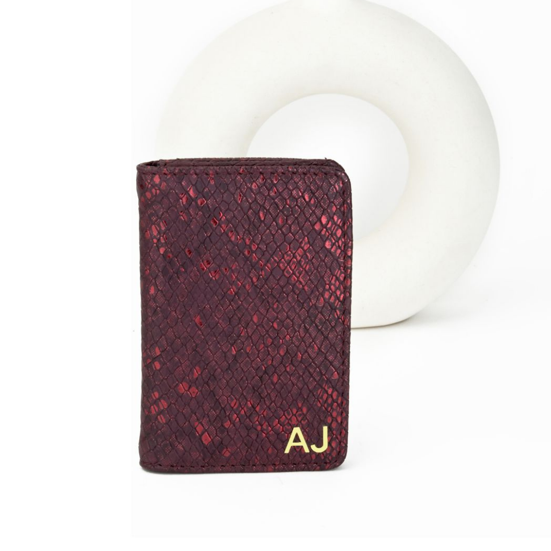 Shimmer Bi-Fold Card Wallet