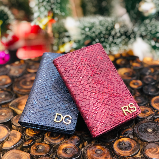 Shimmer Bi-Fold Card Wallet