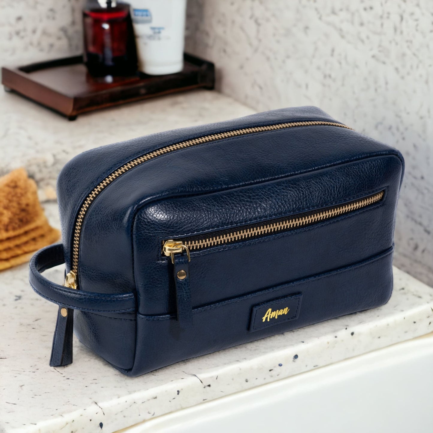 Personalised Savoy Dopp Kit